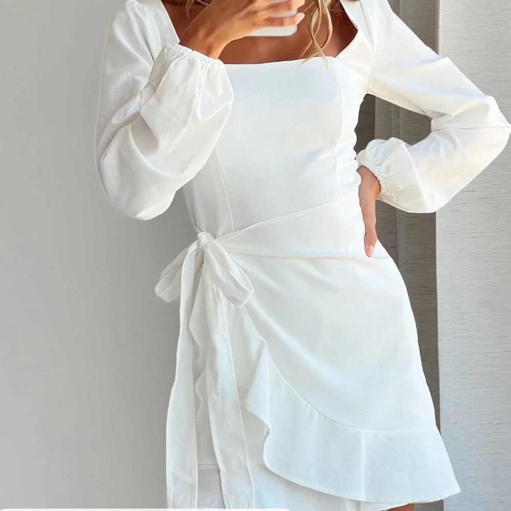 NWT Princess Polly - The Villa Mini Dress White